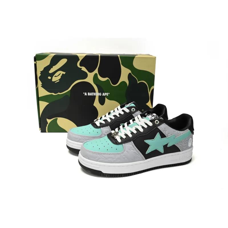 A Bathing Ape Bape Sta Low Grey Green 1H70-291-002