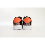 A Bathing Ape Bape Sta Low Mad Shark Black Orange  1H30-191-005