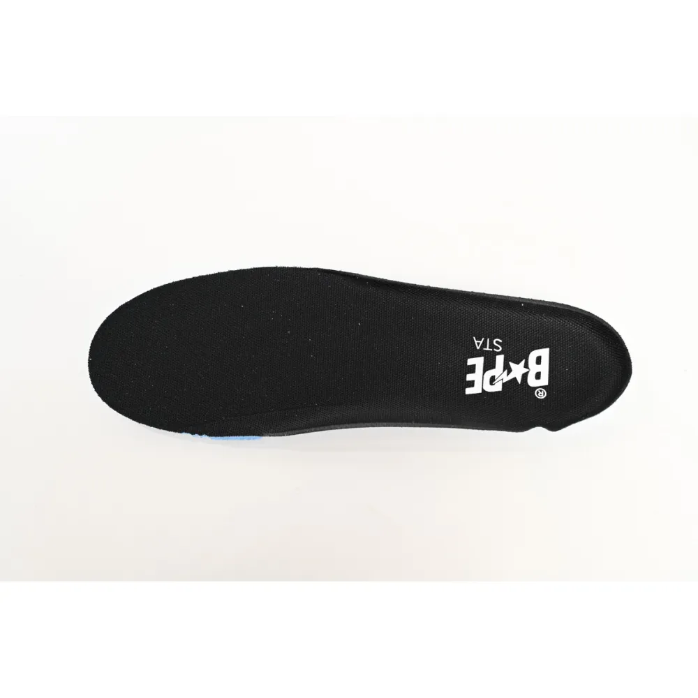 A Bathing Ape Bape Sta Low Mad Shark Black Orange  1H30-191-005