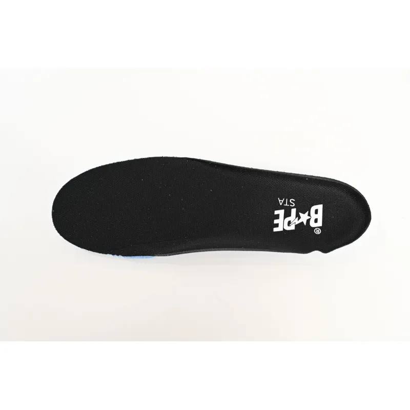 A Bathing Ape Bape Sta Low Mad Shark Black Orange  1H30-191-005