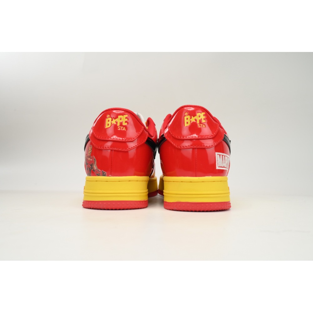 A Bathing Ape Bape Sta Low Marvel Comics Iron Man 1I73-291-902
