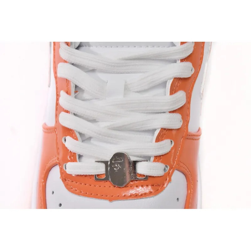 A Bathing Ape Bape Sta Low Orange 001FWH701001_ORG_A