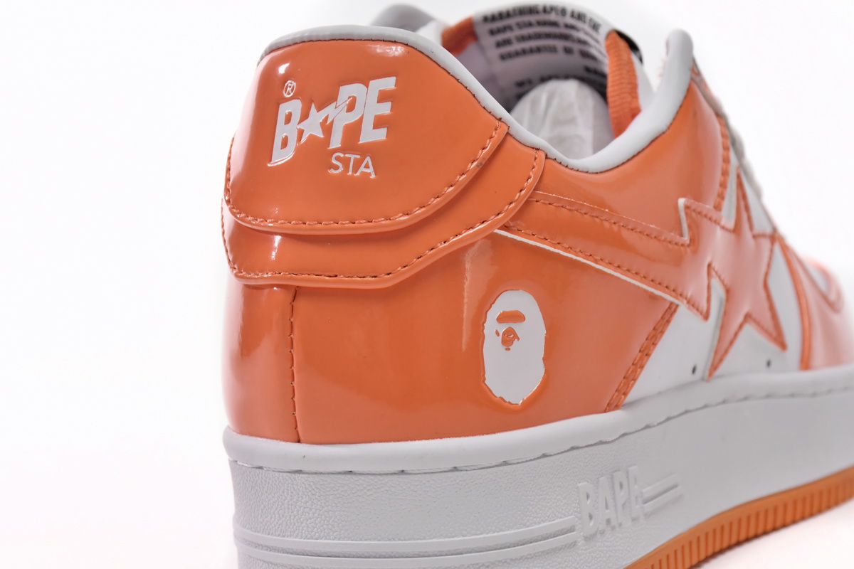 A Bathing Ape Bape Sta Low Orange 001FWH701001_ORG_A