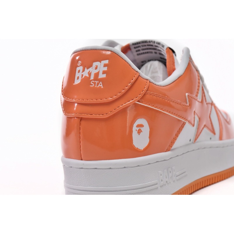A Bathing Ape Bape Sta Low Orange 001FWH701001_ORG_A