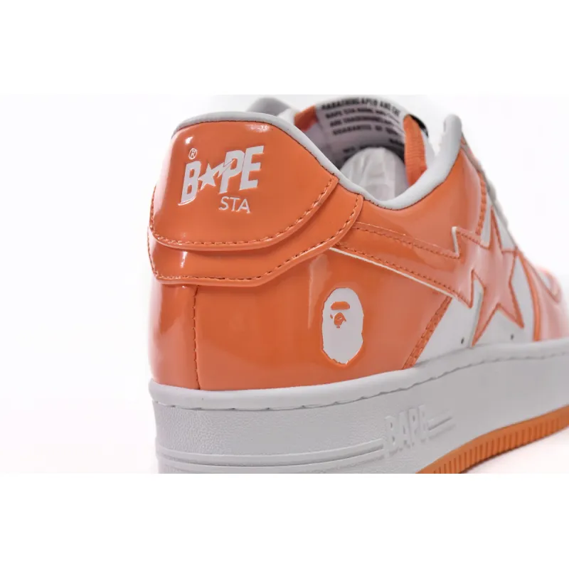 A Bathing Ape Bape Sta Low Orange 001FWH701001_ORG_A