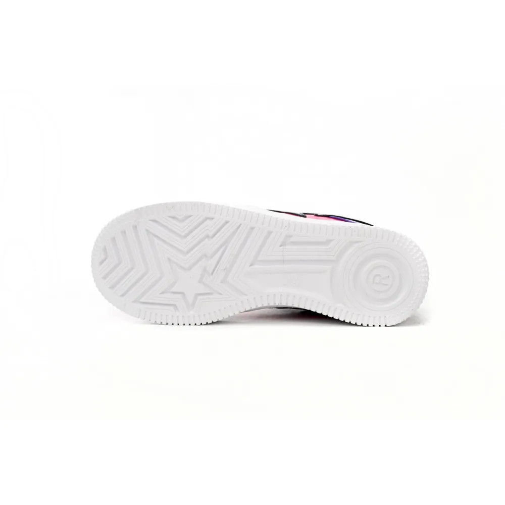 A Bathing Ape Bape Sta Low Purple Mirror Surface  1H20 191 046
