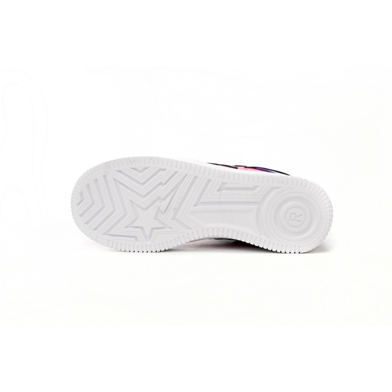 A Bathing Ape Bape Sta Low Purple Mirror Surface  1H20 191 046