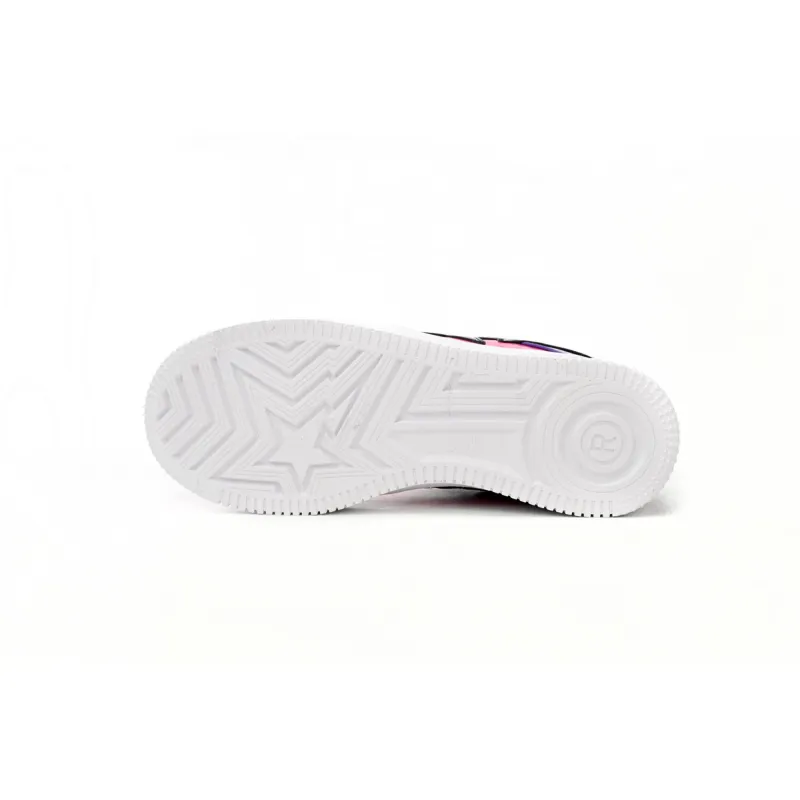 A Bathing Ape Bape Sta Low Purple Mirror Surface  1H20 191 046