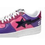 A Bathing Ape Bape Sta Low Purple Mirror Surface  1H20 191 046