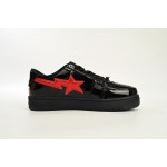 A Bathing Ape Bape Sta Low Shark Black 1H30 191 012 