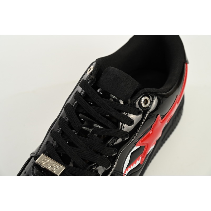 A Bathing Ape Bape Sta Low Shark Black 1H30 191 012 