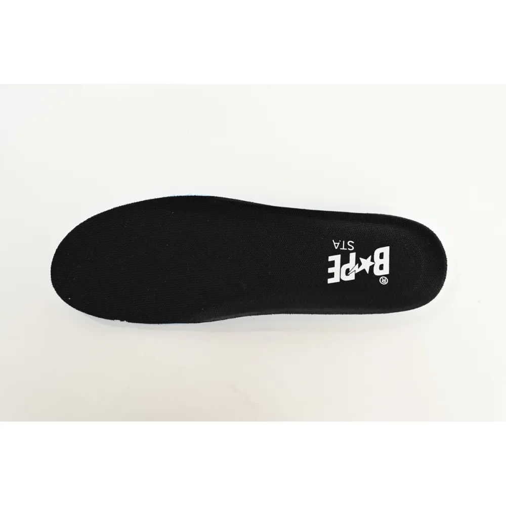 A Bathing Ape Bape Sta Low Shark Black 1H30 191 012 