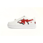 A Bathing Ape Bape Sta Low Shark White  1F70-191-004 