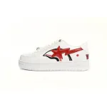 A Bathing Ape Bape Sta Low Shark White  1F70-191-004 
