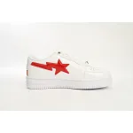 A Bathing Ape Bape Sta Low Shark White  1F70-191-004 