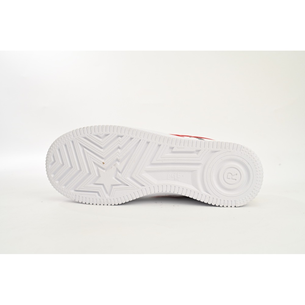 A Bathing Ape Bape Sta Low Shark White  1F70-191-004 