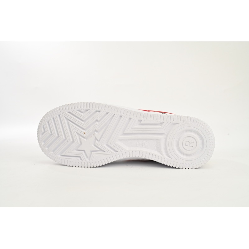 A Bathing Ape Bape Sta Low Shark White  1F70-191-004 