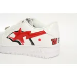 A Bathing Ape Bape Sta Low Shark White  1F70-191-004 