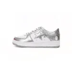 A Bathing Ape Bape Sta Low Silver 1H73 191 921
