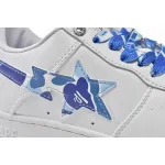 A Bathing Ape Bape Sta Low White ABC Camo Blue (2021) 1H20191045-BLU