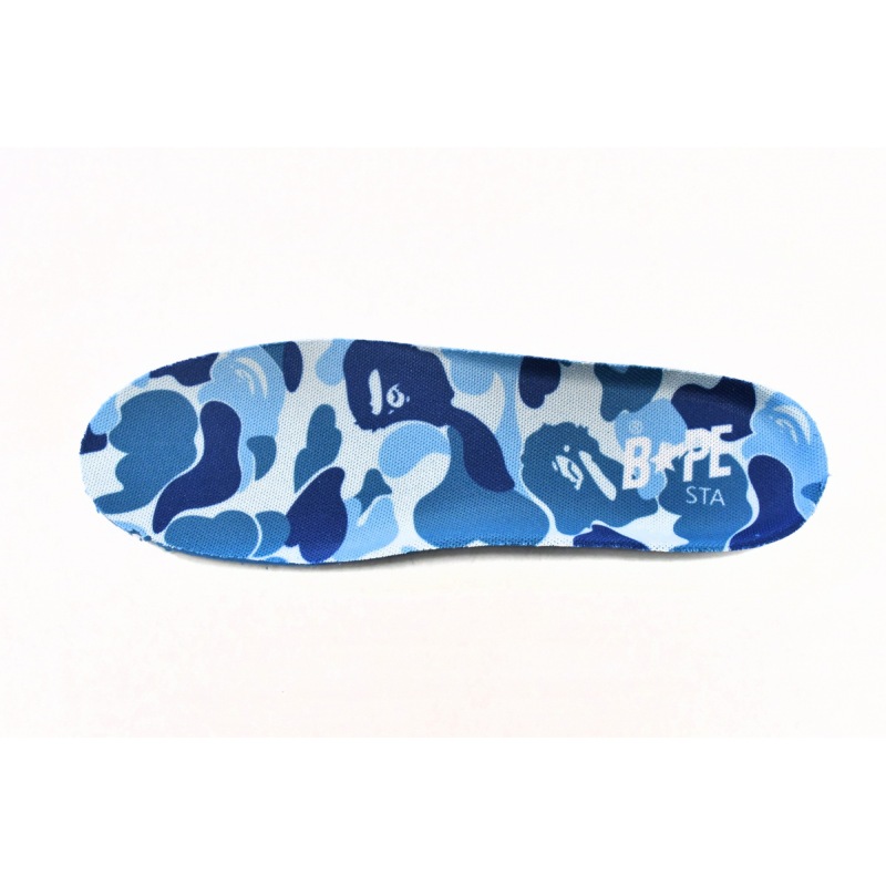 A Bathing Ape Bape Sta Low White ABC Camo Blue (2021) 1H20191045-BLU