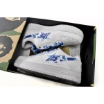 A Bathing Ape Bape Sta Low White ABC Camo Blue (2021) 1H20191045-BLU