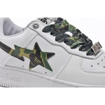 A Bathing Ape Bape Sta Low White ABC Camo Green (2021) 1H20191045-GRN