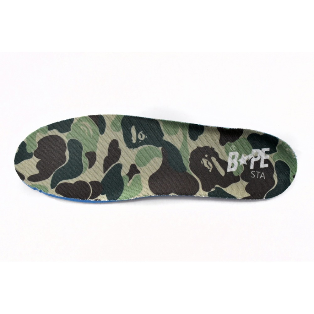 A Bathing Ape Bape Sta Low White ABC Camo Green (2021) 1H20191045-GRN