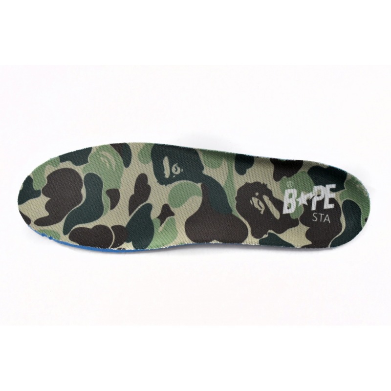 A Bathing Ape Bape Sta Low White ABC Camo Green (2021) 1H20191045-GRN