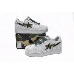 A Bathing Ape Bape Sta Low White ABC Camo Green (2021) 1H20191045-GRN