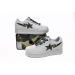 A Bathing Ape Bape Sta Low White ABC Camo Green (2021) 1H20191045-GRN