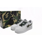 A Bathing Ape Bape Sta Low White ABC Camo Green (2021) 1H20191045-GRN