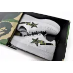 A Bathing Ape Bape Sta Low White ABC Camo Green (2021) 1H20191045-GRN