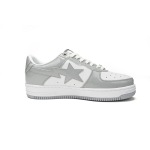 A Bathing Ape Bape Sta Low White Grey Rao Noodles  1170-191-021