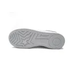 A Bathing Ape Bape Sta Low White Grey Rao Noodles  1170-191-021