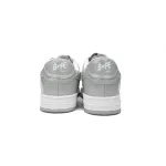 A Bathing Ape Bape Sta Low White Grey Rao Noodles  1170-191-021
