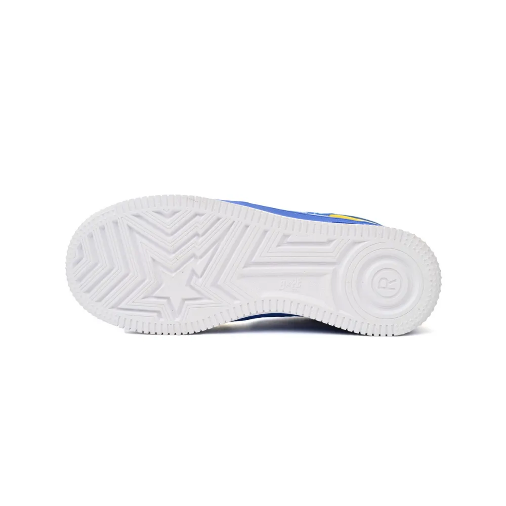 A Bathing Ape Bape Sta Nostalgic Blue Yellow 1I80191006