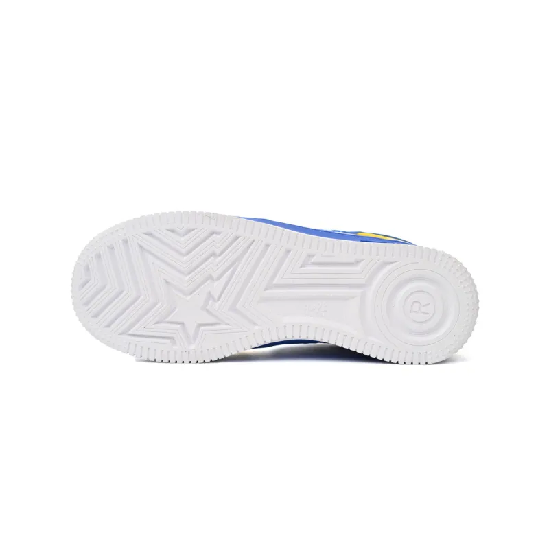 A Bathing Ape Bape Sta Nostalgic Blue Yellow 1I80191006