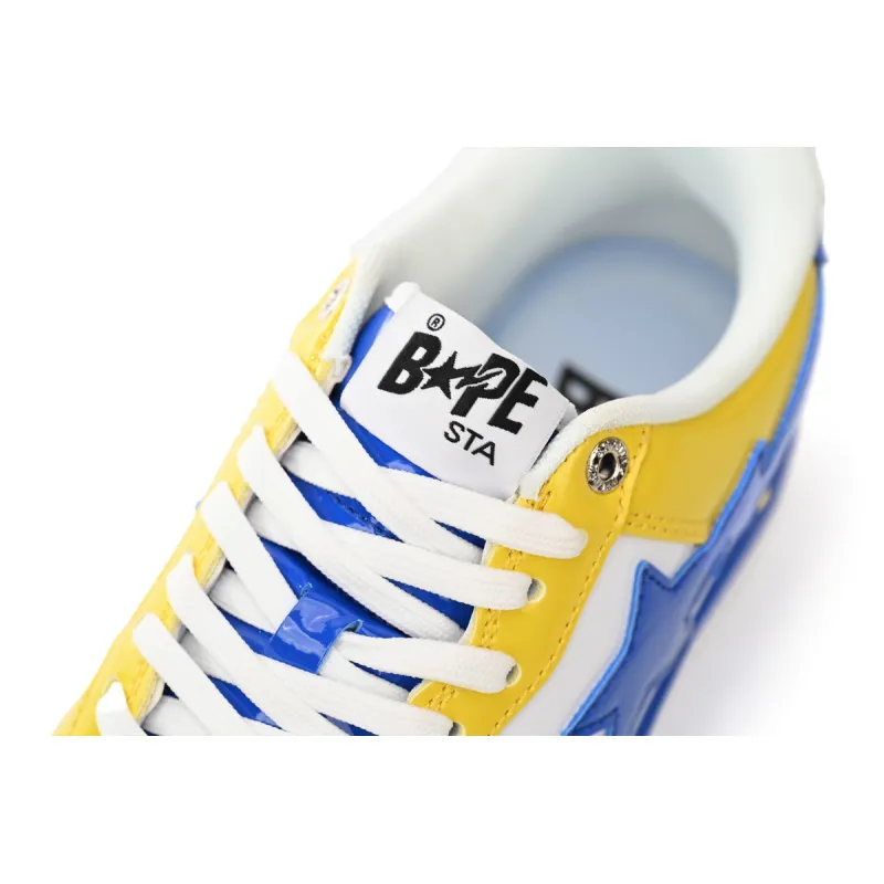 A Bathing Ape Bape Sta Nostalgic Blue Yellow 1I80191006