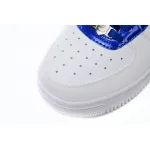 A Bathing Ape Bape Sta Patent Leather White Blue 1J30-191-017