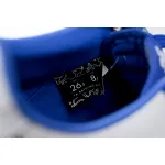 A Bathing Ape Bape Sta Patent Leather White Blue 1J30-191-017
