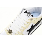 A Bathing Ape Bape Sta Snake Skin Beige  1I80 191 009 