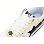 A Bathing Ape Bape Sta Snake Skin Beige  1I80 191 009 