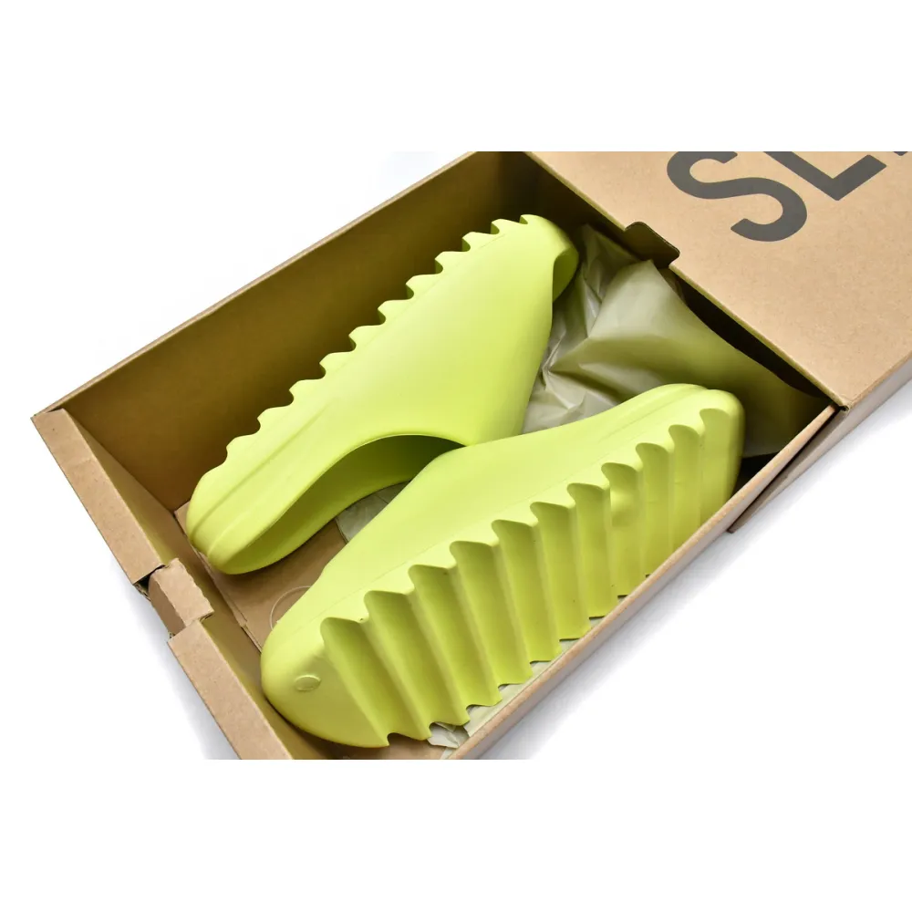 Adidas Yeezy Slide Glow Green  GX6138