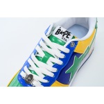 A Bathing Ape Bape Sta Low Black Yellow Green Orchid  1180 191 004 