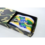 A Bathing Ape Bape Sta Low Black Yellow Green Orchid  1180 191 004 