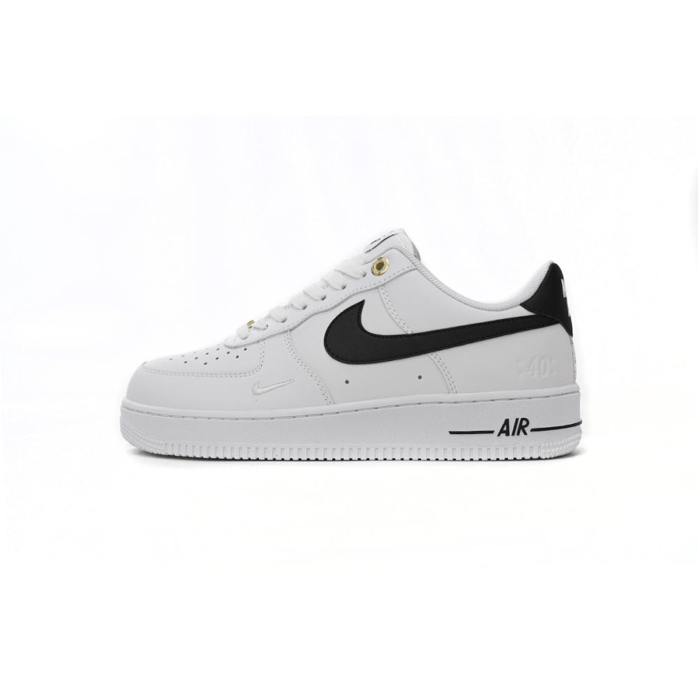 Nike Air Force 1 Low '07 LV8 40th Anniversary White Black  DQ7658-100 