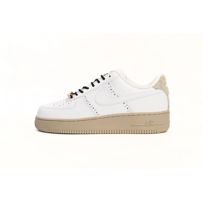 Nike Air Force 1 Low '07 LX Brogue Sail   FV3700-112 01