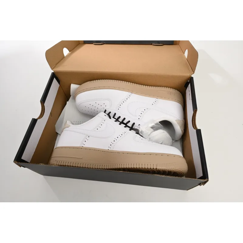 Nike Air Force 1 Low '07 LX Brogue Sail   FV3700-112