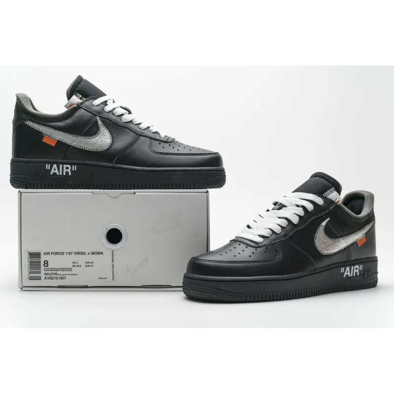 Nike Air Force 1 Low '07 Off-White MoMA (with Socks)  AV5210-001 